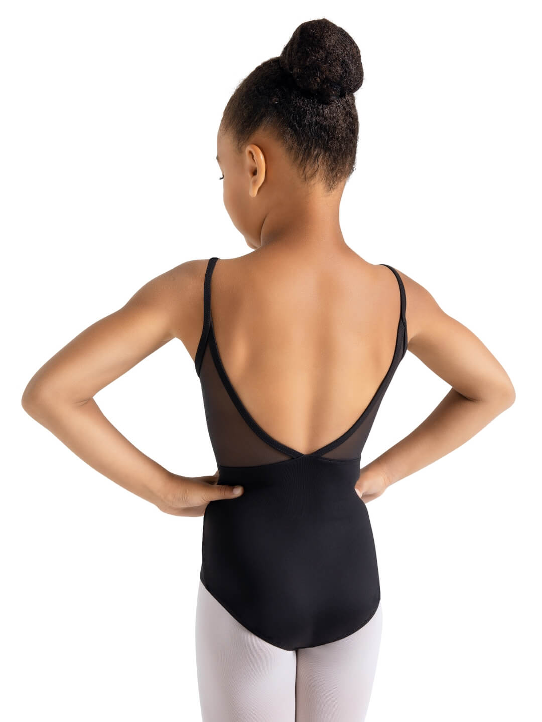 Capezio Studio Collection Mesh Black Leotard