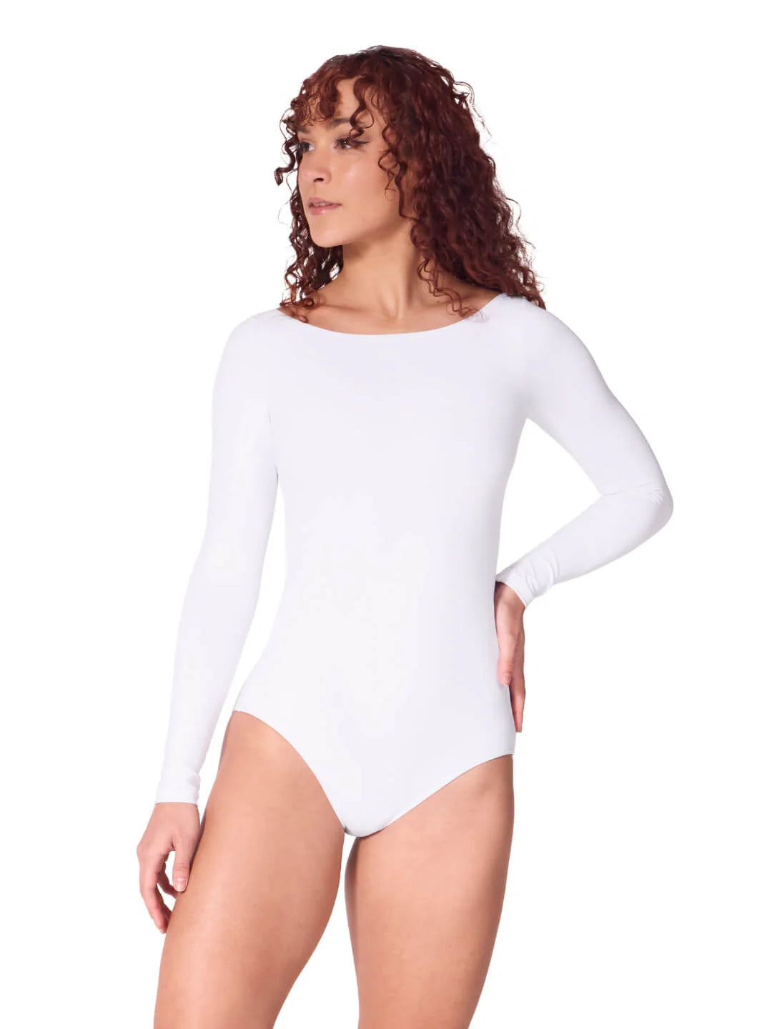 Capezio Studio Collection Pinch Back Long Sleeve Leotard