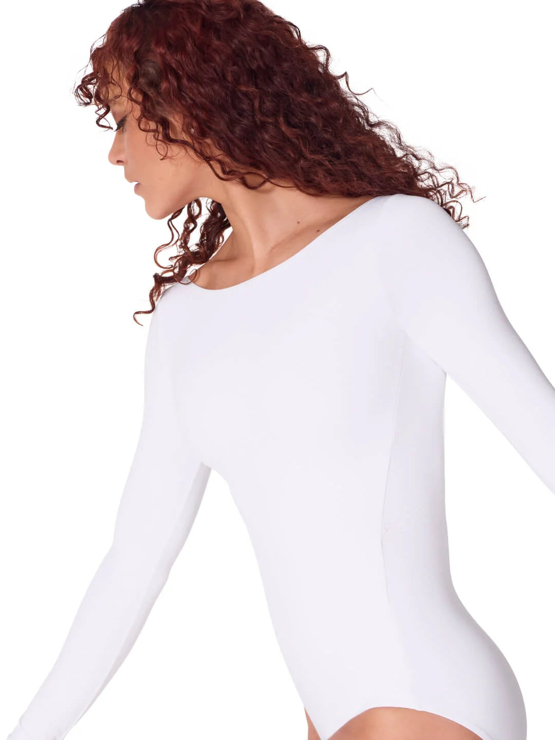 Capezio Studio Collection Pinch Back Long Sleeve Leotard