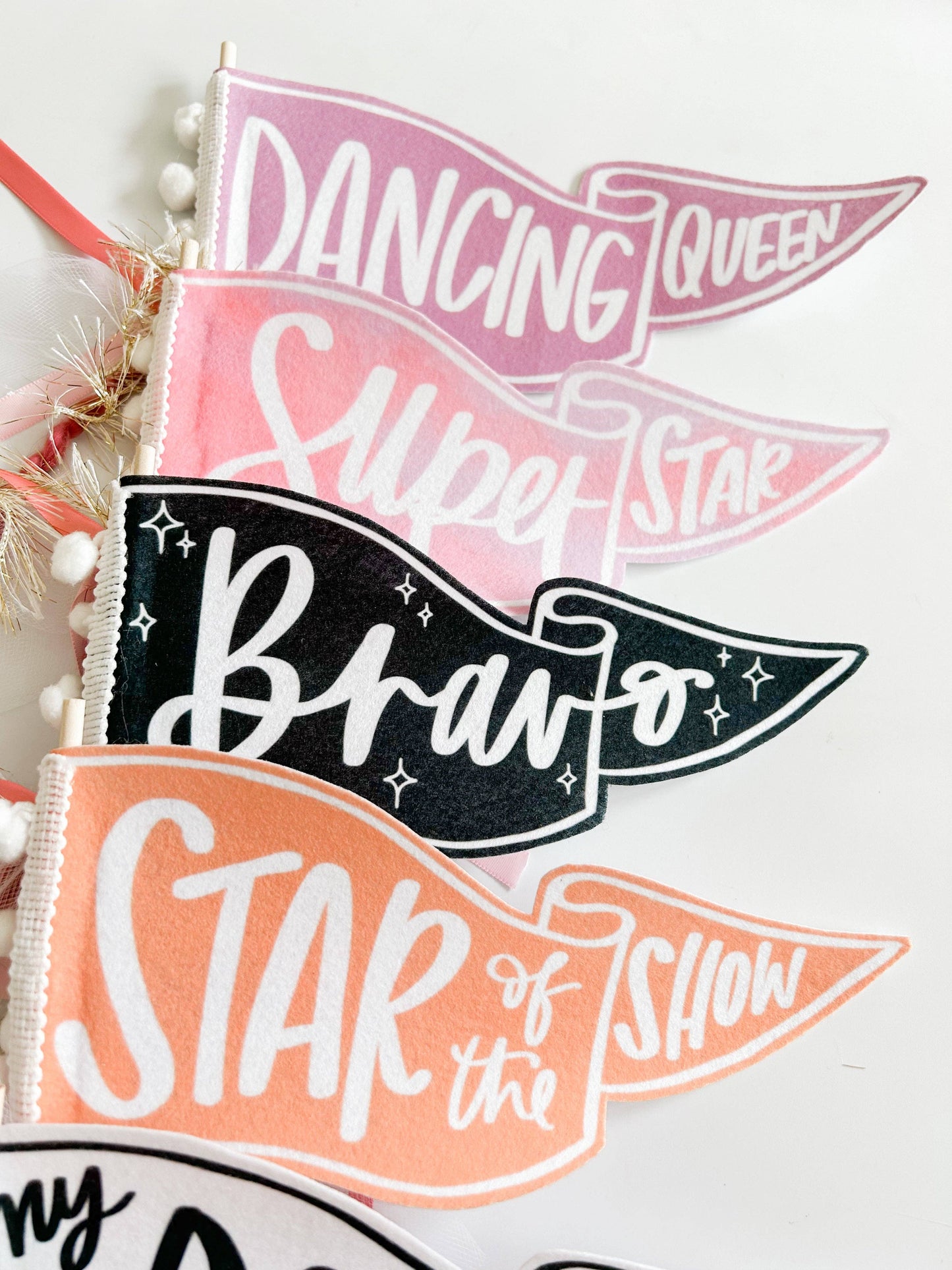 Dance Recital Pennant Flag