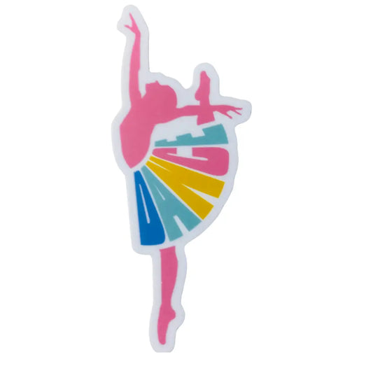 Ballerina w/ Dance Skirt Sticker
