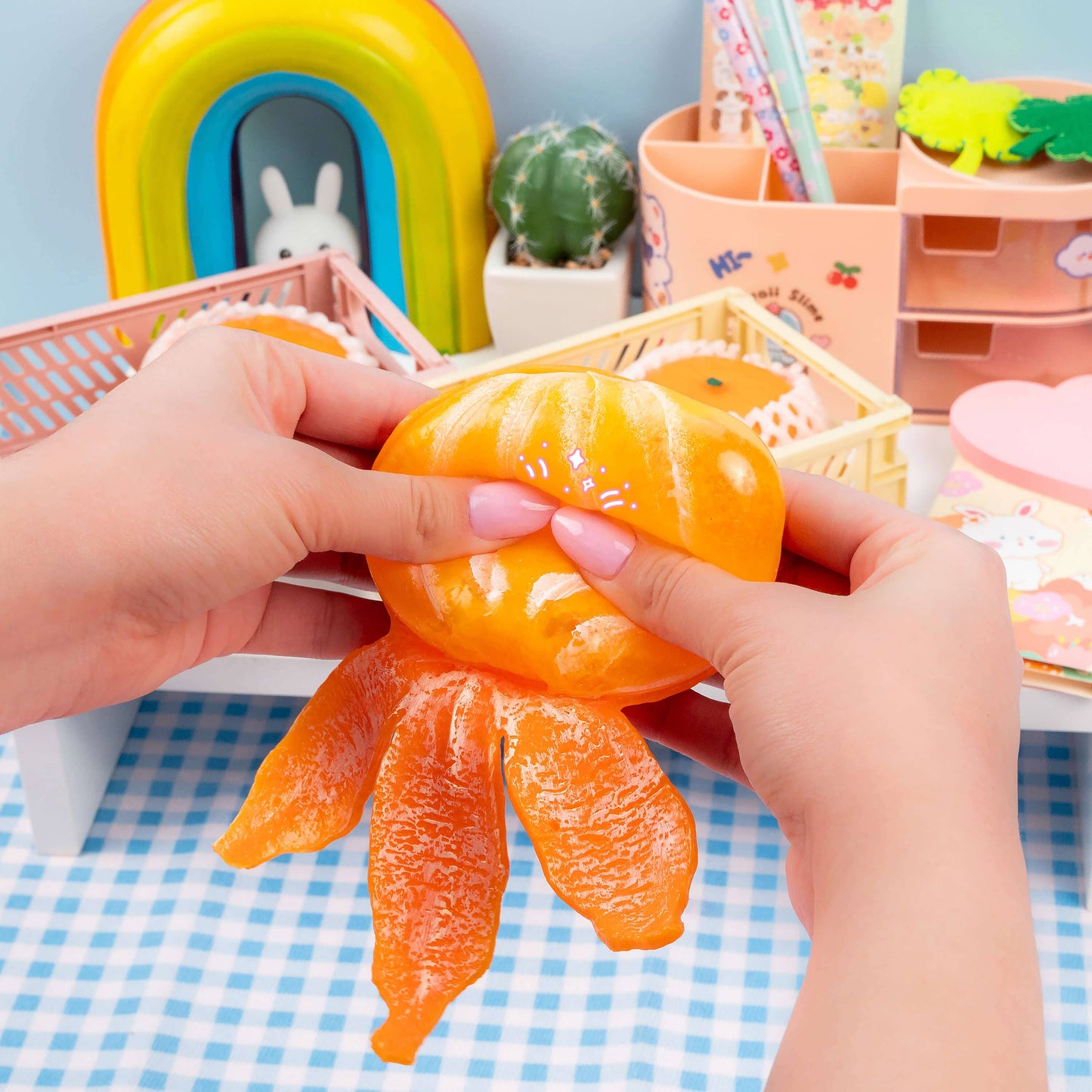 Tangerine Cutie Peeling Fidget Sensory Toy PDQ (12pcs/case) - NEW