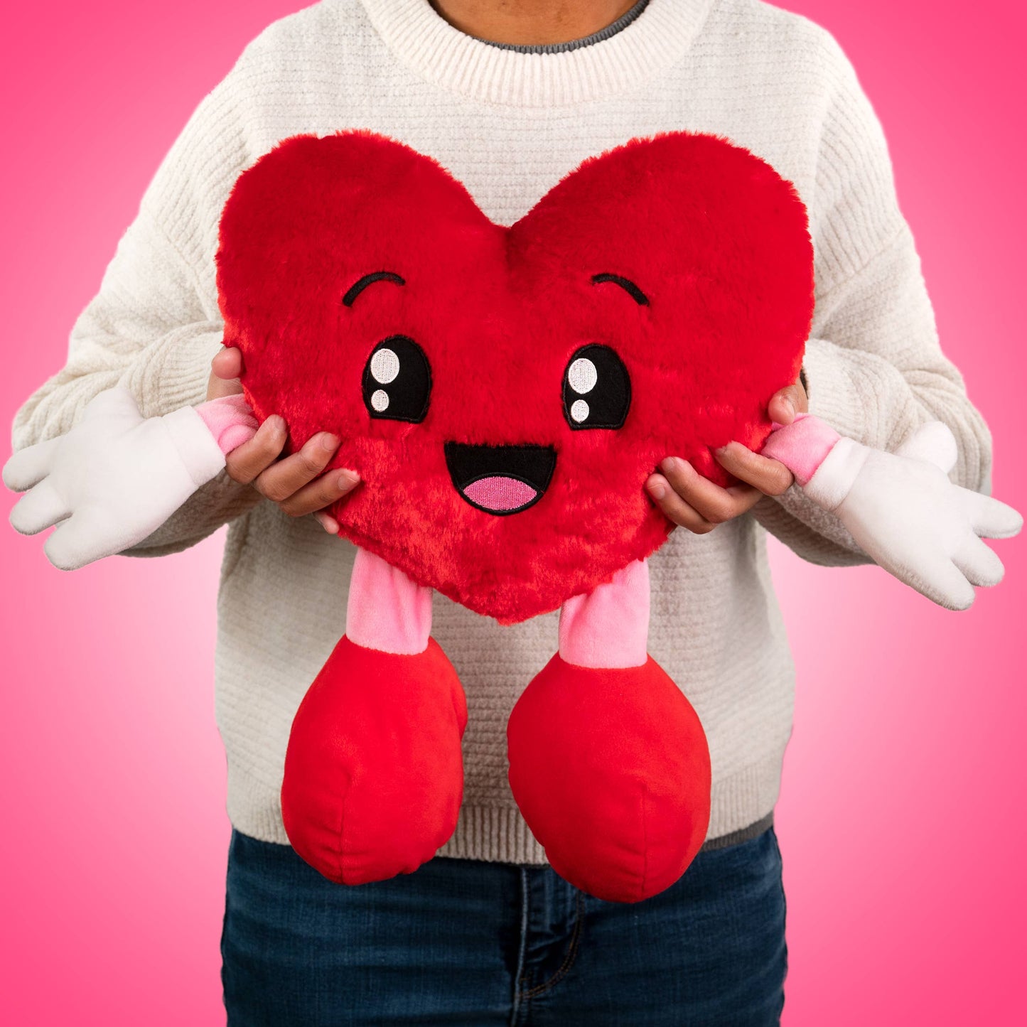 Toys - Sweetheart - 10" Heart Strawberry Scented Plush
