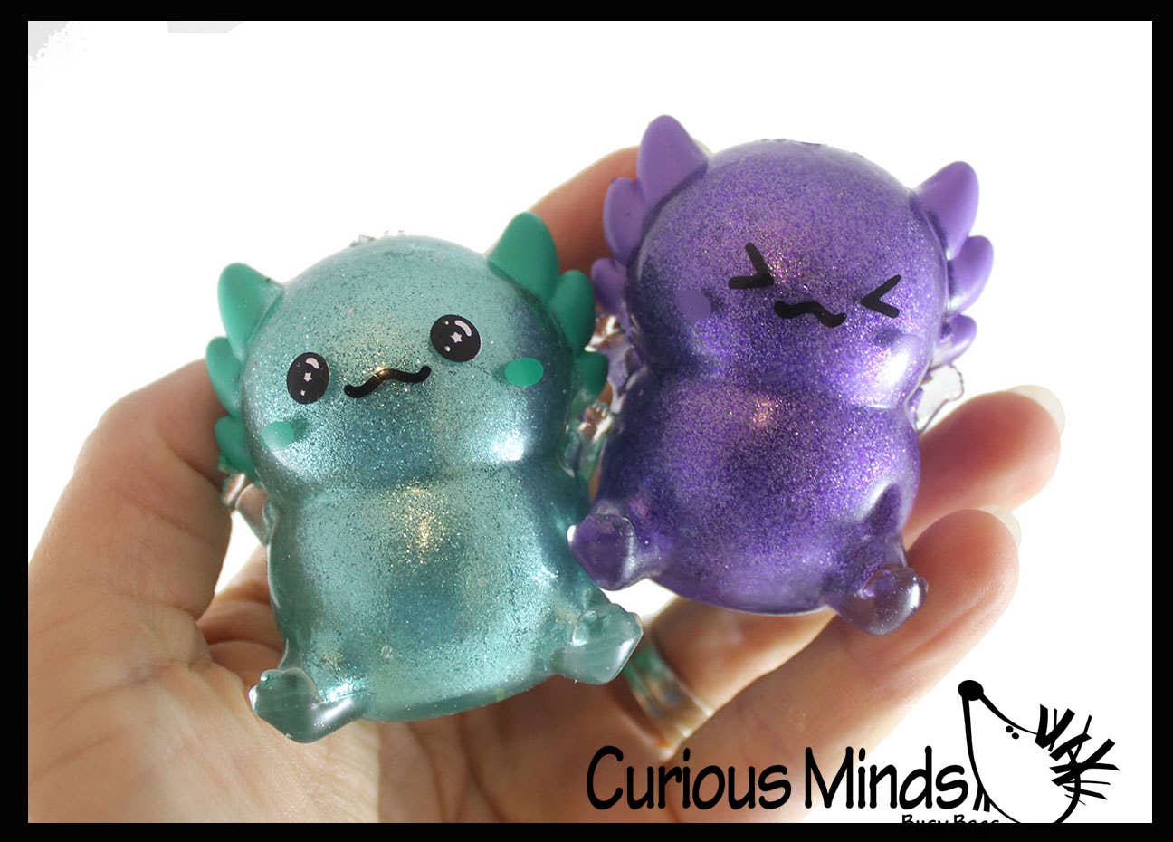Axolotol Glitter Sensory Toy