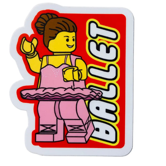 Brick Ballet Sticker