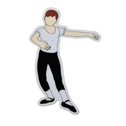 Male Ballet Dancer Stickers