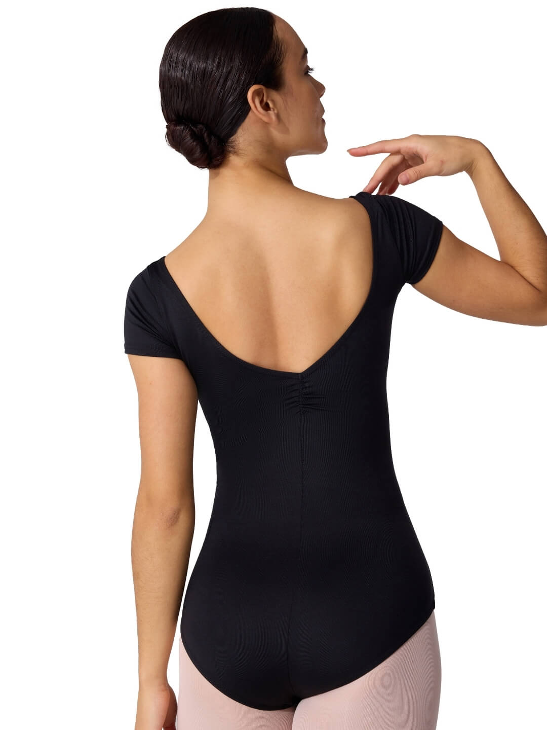 Capezio Studio Collection Dual Pinch Cap Sleeve Leotard with Princess Seams