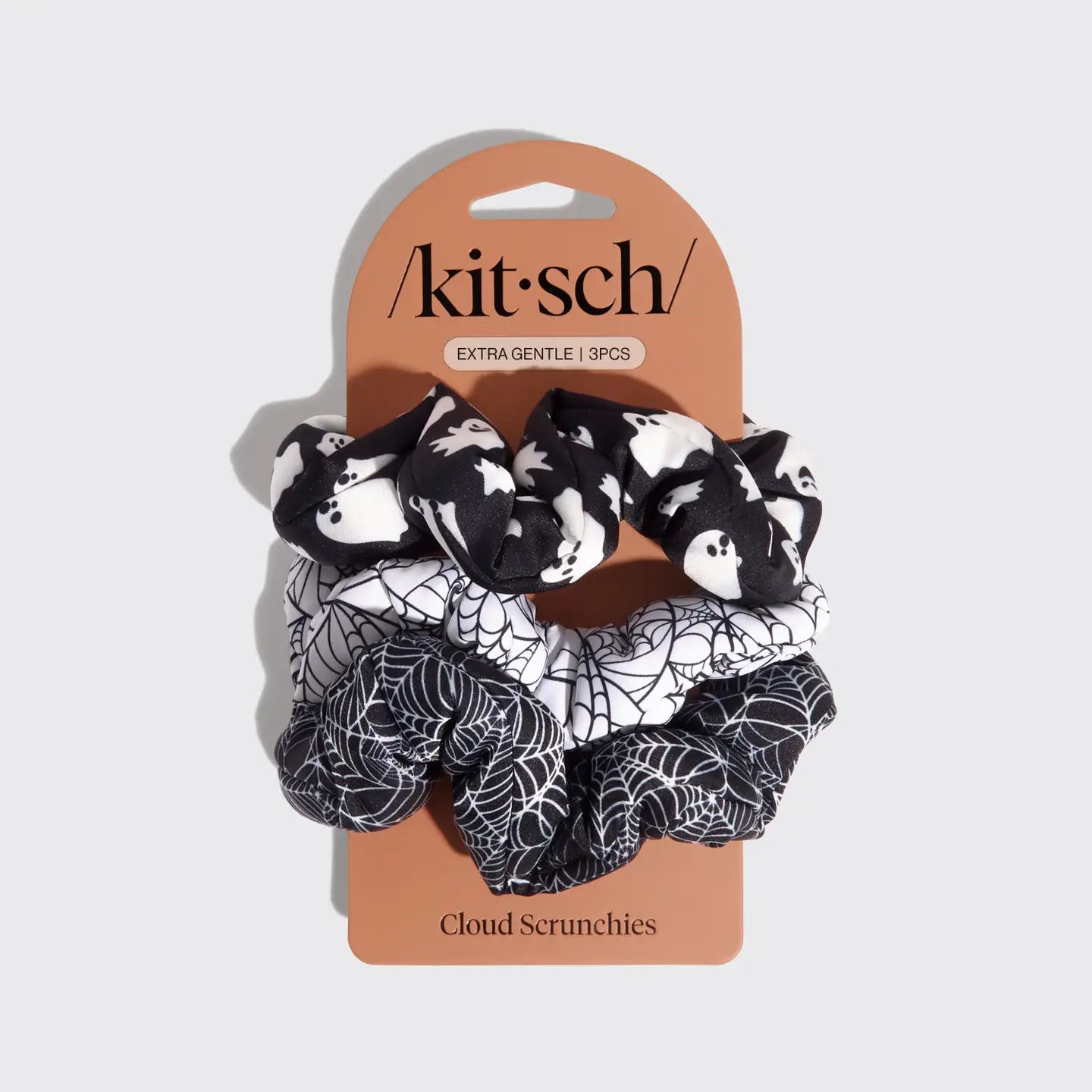 Cloud Scrunchies 3pc Set - Spiderweb