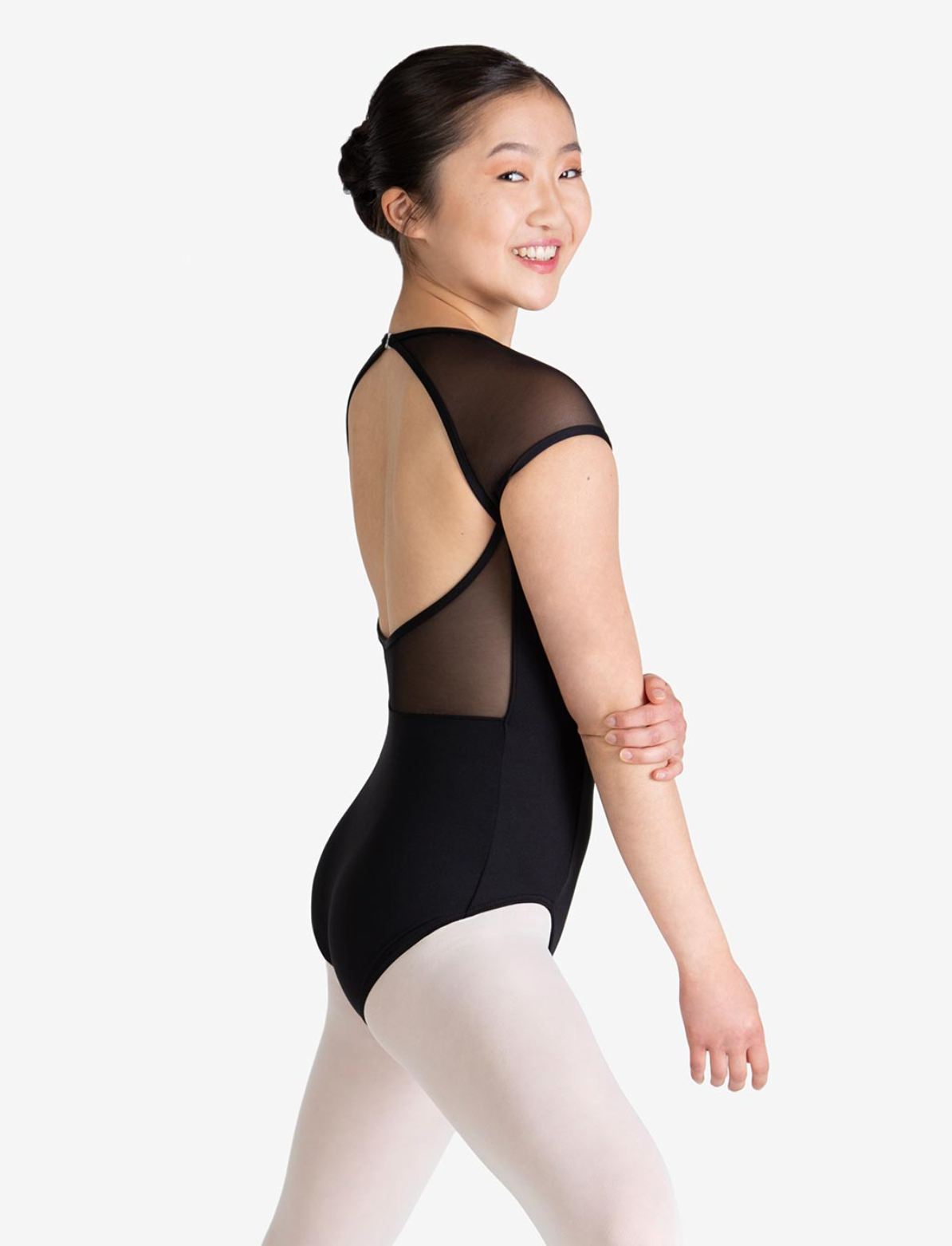 Capezio Studio Collection Raglan Sleeve High Neck Leotard