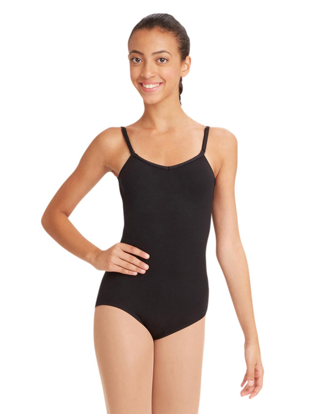 Leotards- Camisole Leotard w/ Adjustable Crossed Straps