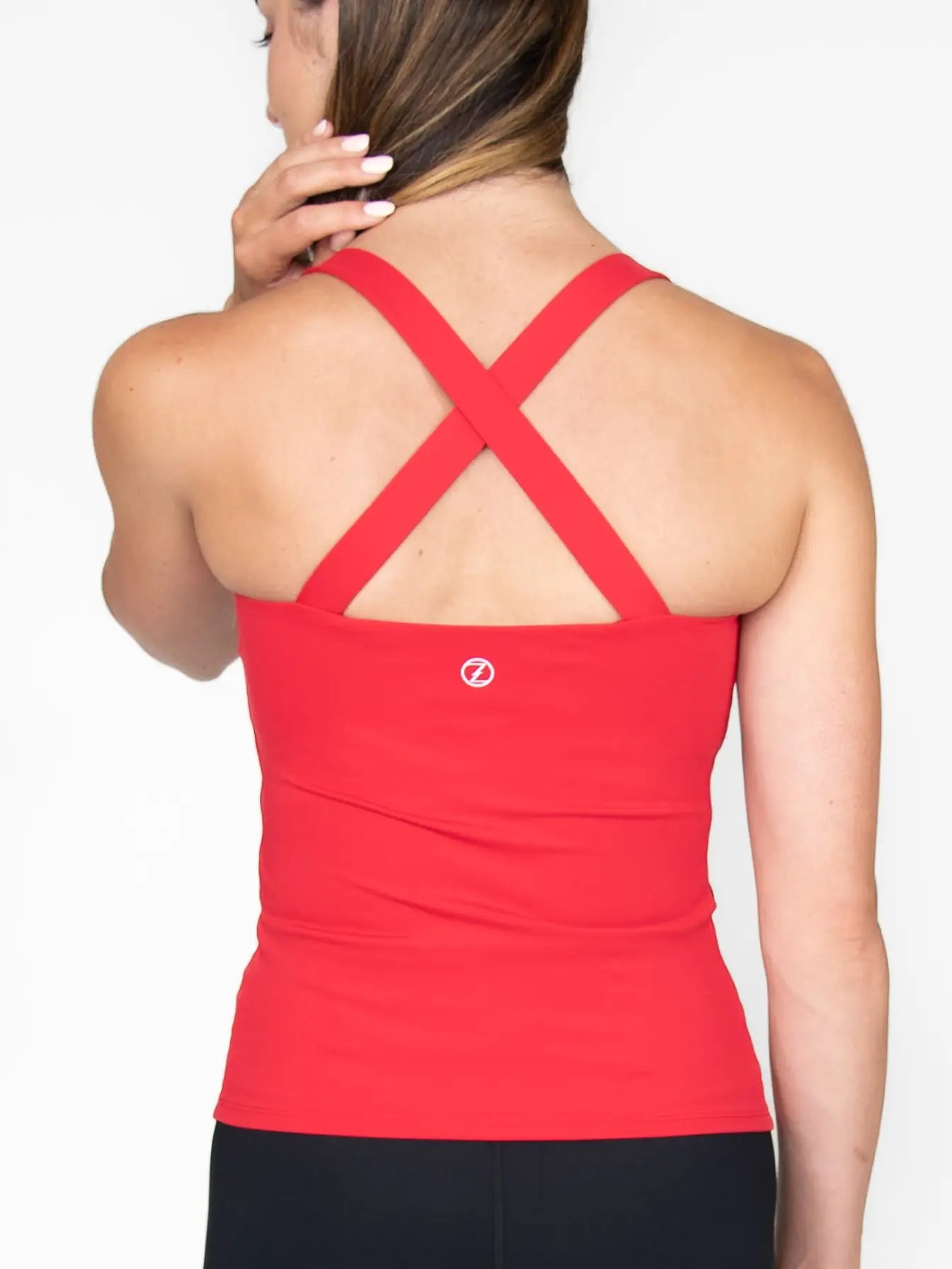 Clothing- Criss Cross Tank Top